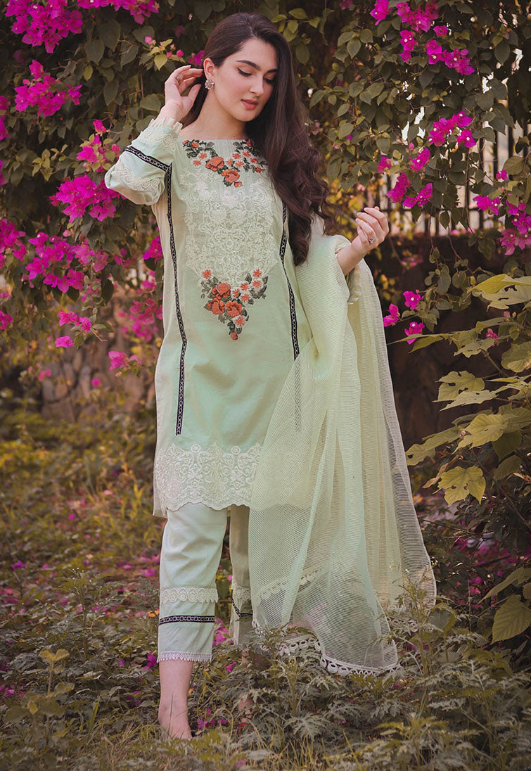 Maheen X Pistachio White