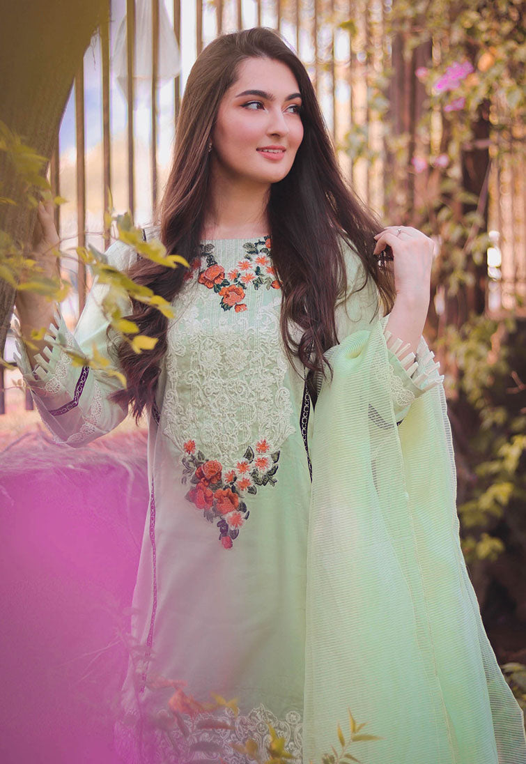 Maheen X Pistachio White