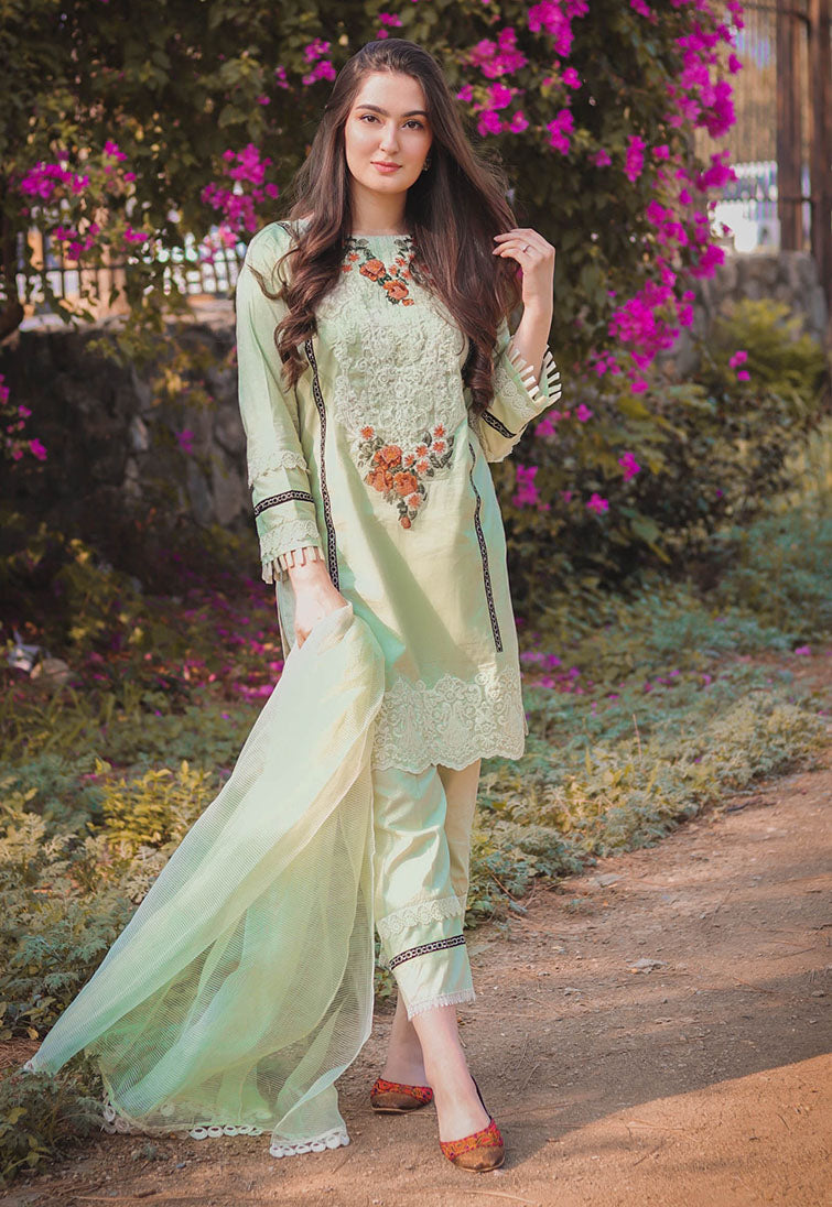 Maheen X Pistachio White